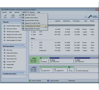 partition assistant